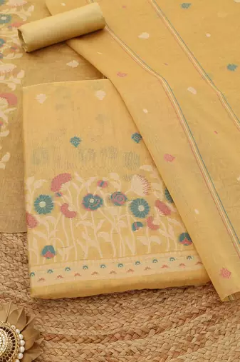 printed unstitched dress material