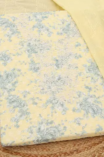 printed unstitched dress material