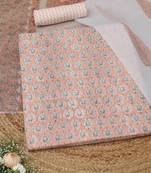 printed unstitched dress material