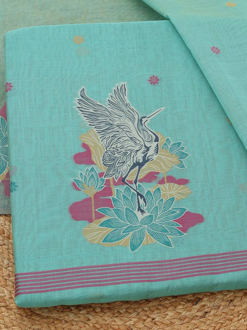 printed unstitched dress material