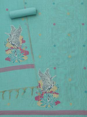 printed unstitched dress material 4