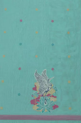 printed unstitched dress material