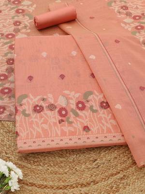 printed unstitched dress material 1