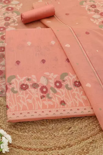 printed unstitched dress material