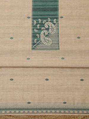 printed art silk unstitched dress material 5