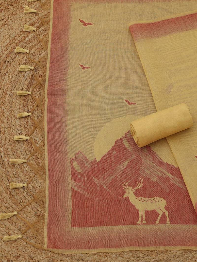 unstitched dress material