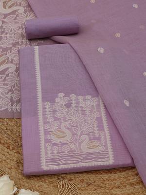 printed unstitched dress material 1