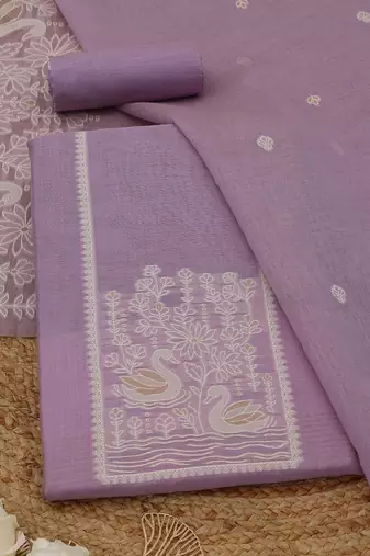 printed unstitched dress material