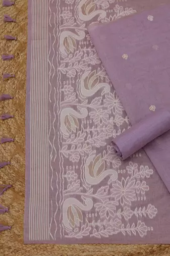 printed unstitched dress material