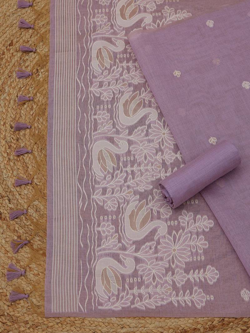 printed unstitched dress material