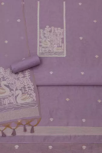 printed unstitched dress material