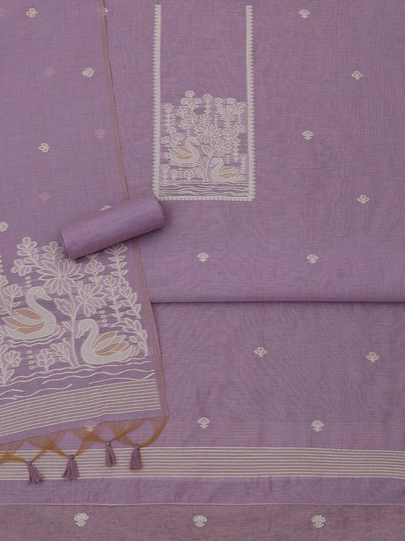 printed unstitched dress material