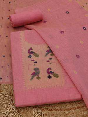 printed unstitched dress material 1