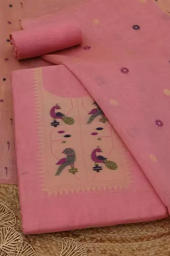 printed unstitched dress material