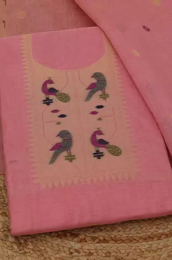 printed unstitched dress material