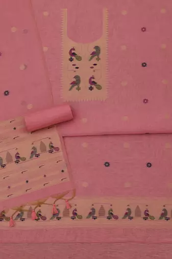printed unstitched dress material