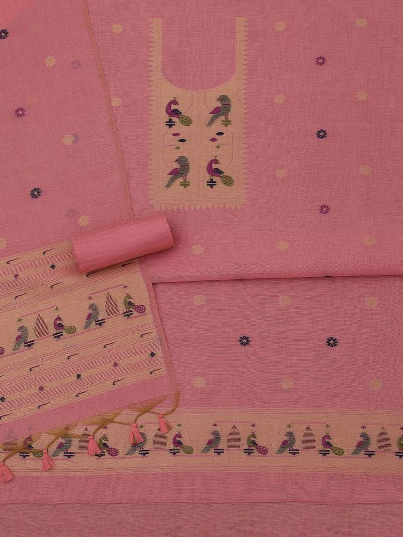printed unstitched dress material