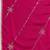 Pink embroidered saree with unstitched blouse
