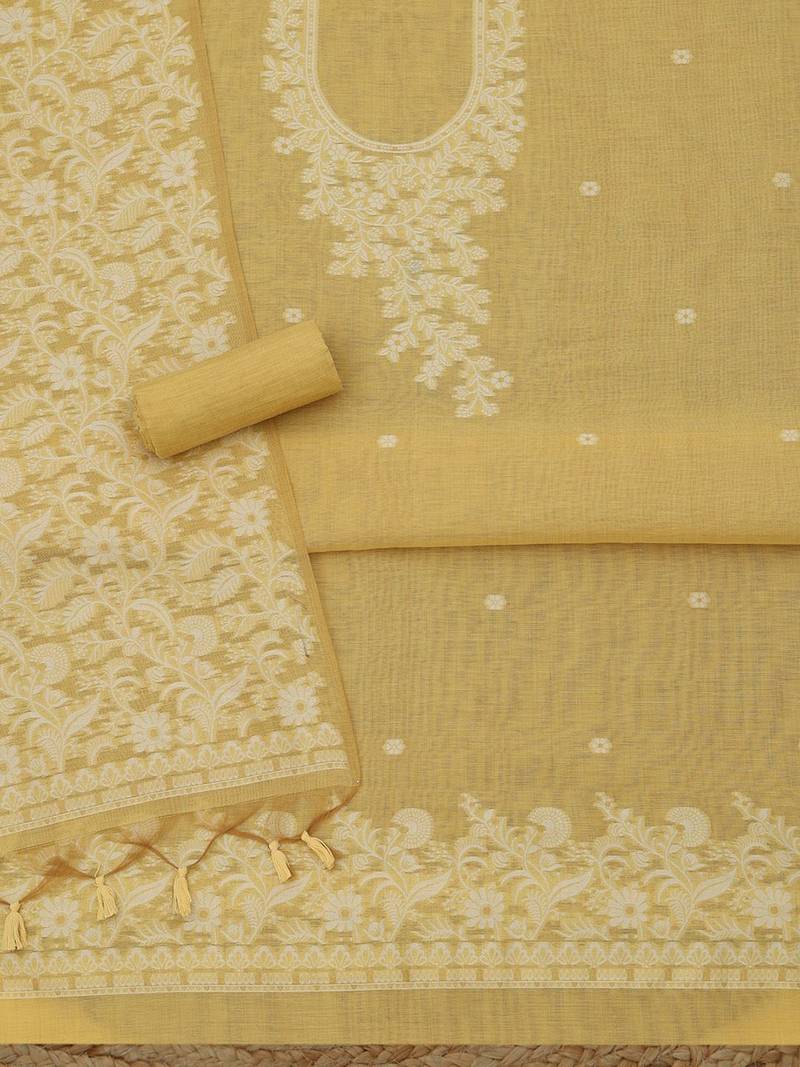 unstitched dress material