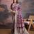 Burgundy women silk blend ethnic motifs banarasi saree with blouse