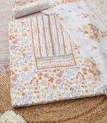 printed unstitched dress material