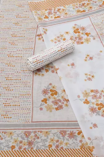 printed unstitched dress material