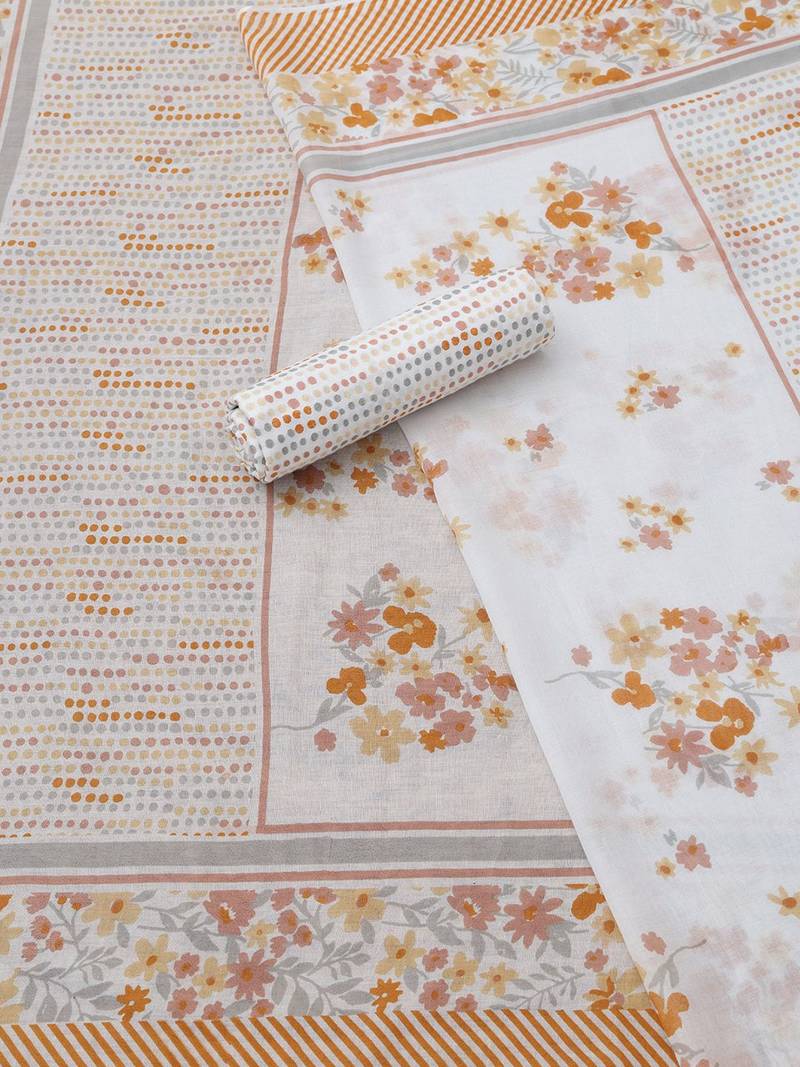 printed unstitched dress material