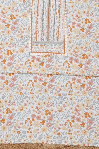 printed unstitched dress material