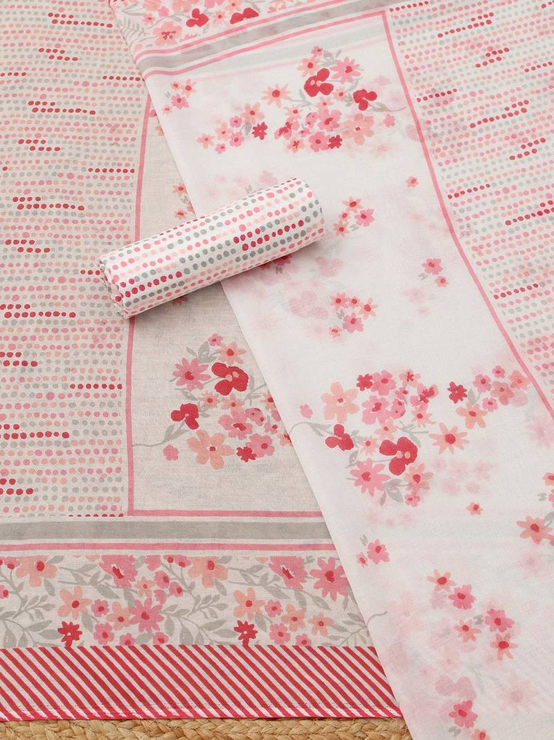 printed unstitched dress material
