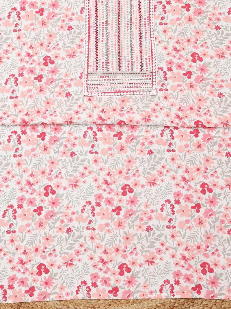 printed unstitched dress material