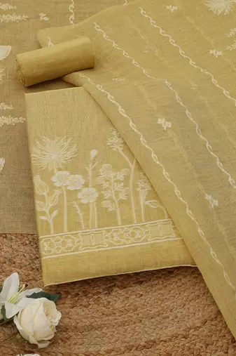 unstitched dress material