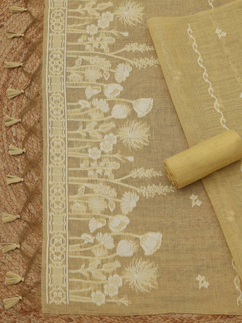 unstitched dress material