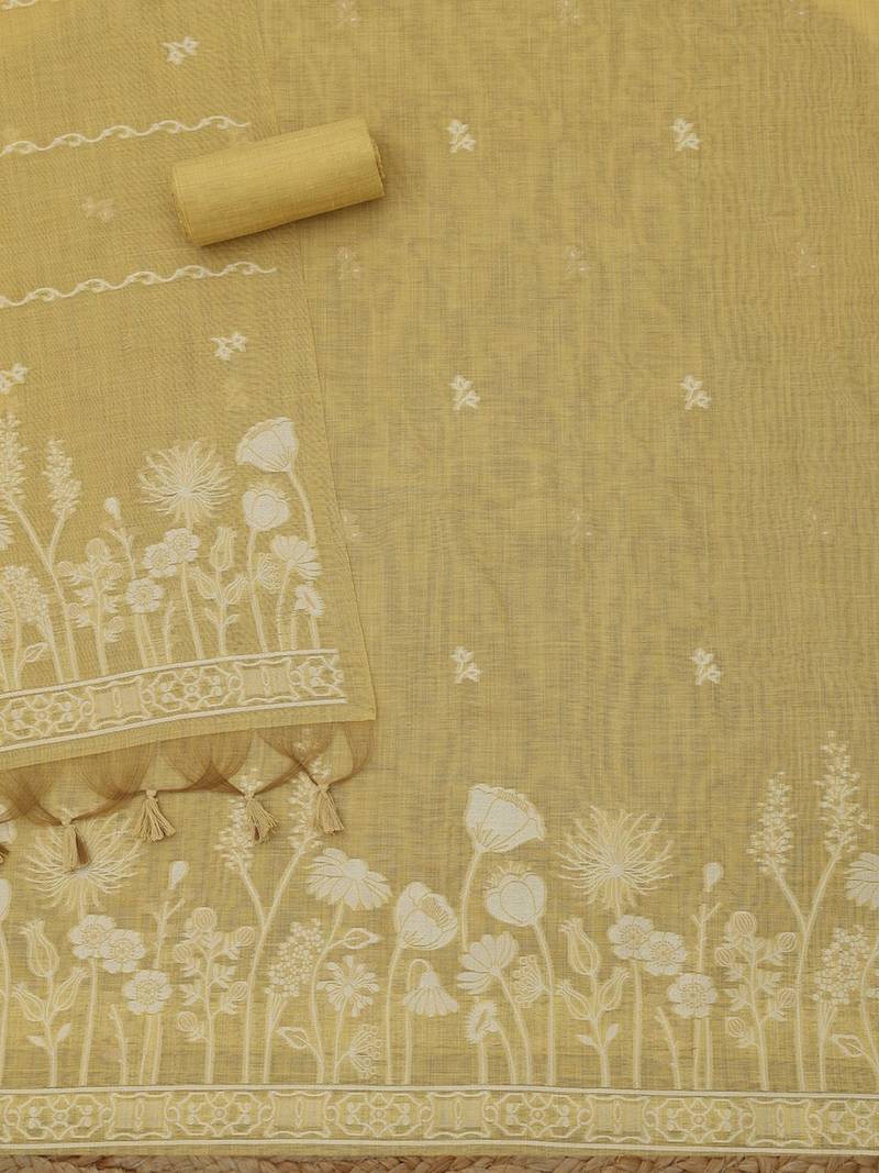 unstitched dress material