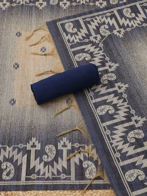 art silk unstitched dress material 1