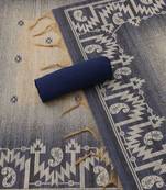 art silk unstitched dress material