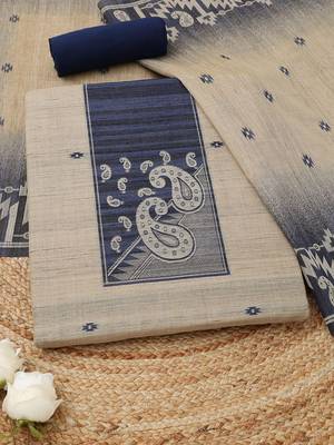 art silk unstitched dress material 2