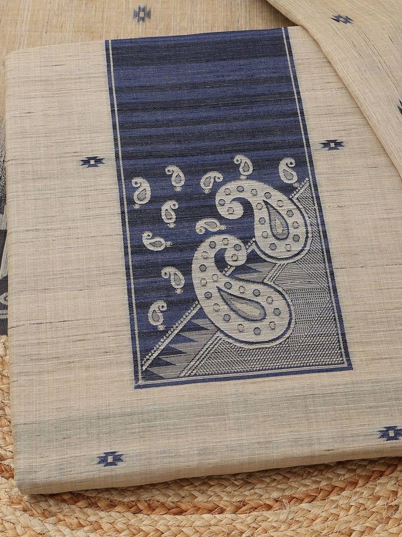 art silk unstitched dress material