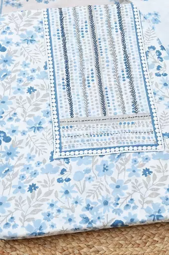 printed unstitched dress material