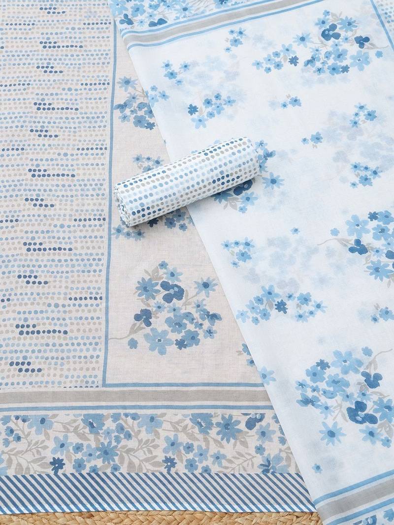 printed unstitched dress material