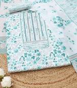 printed unstitched dress material