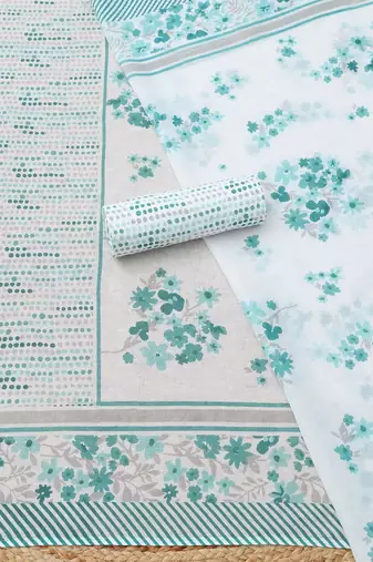 printed unstitched dress material