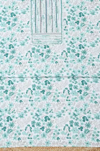 printed unstitched dress material