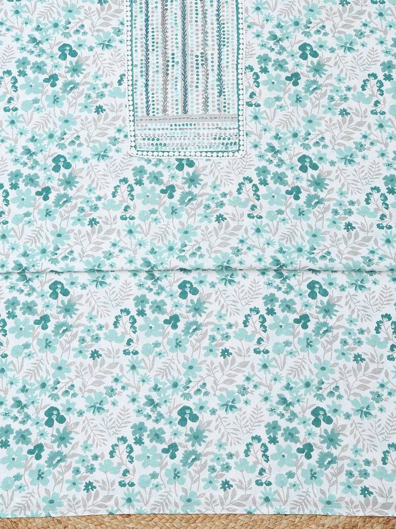 printed unstitched dress material