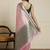 Pink woven design zari paithani saree