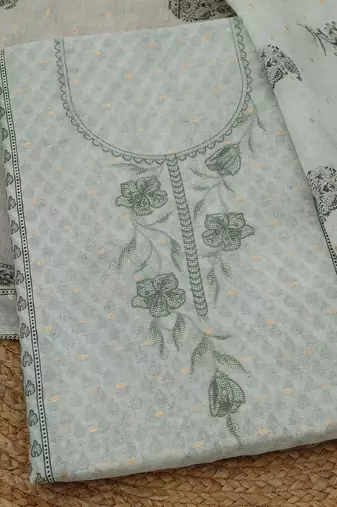 printed unstitched dress material