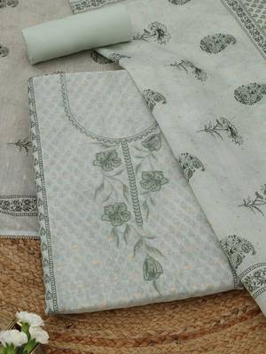 printed unstitched dress material 1