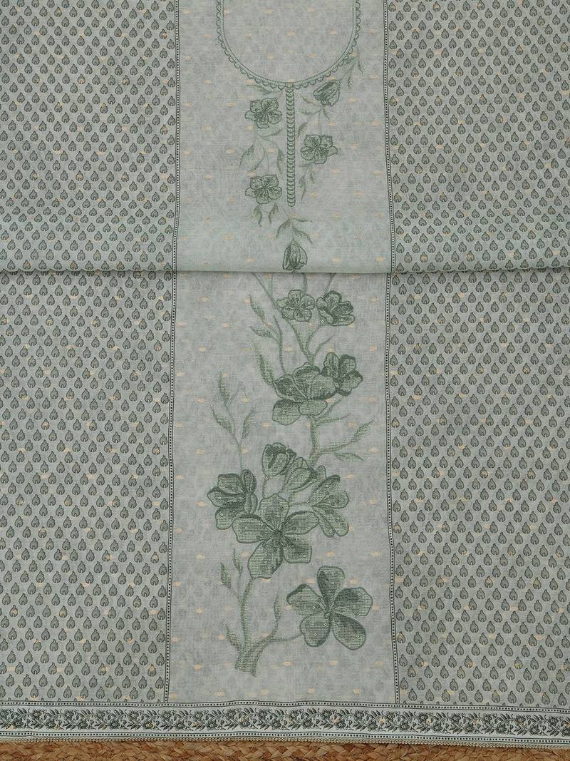 printed unstitched dress material
