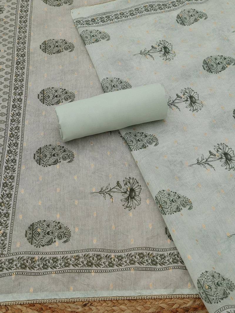 printed unstitched dress material