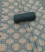 abstract woven design chanderi unstitched dress material