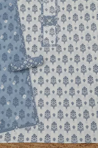 printed unstitched dress material